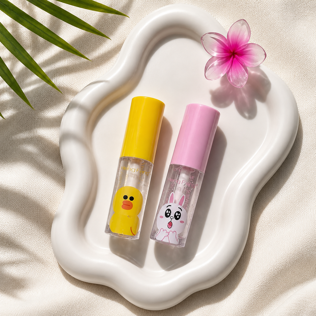 Bunny Clear Lip Gloss – Kawaii Hydrating Glassy Lip Gloss