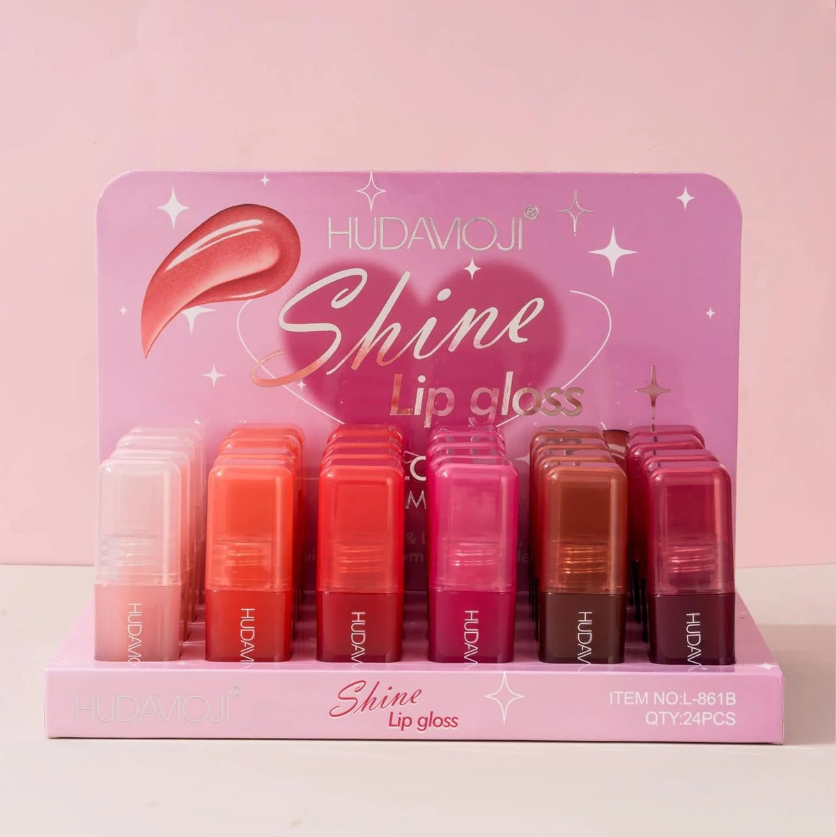 Hudamoji Jelly Water Lip Gloss Tint – Glassy Juicy Lip Tint